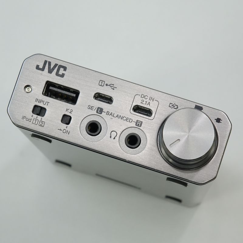 激安単価で JVC ポータブルヘッドホンアンプ ハイレゾ音源対応 SU-AX01