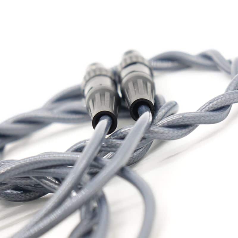 BC150B-490 Double Shielded Silver Headphones Upgrade Cable