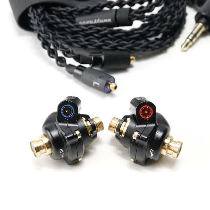 HS1657CU Mat Black&Gold [ACO-HS1657CU-BLK]