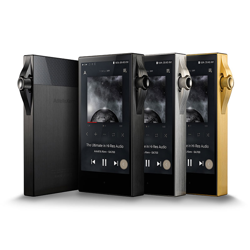 Astell&Kern SA700 Vegas Gold ケース付属 - ポータブルプレーヤー