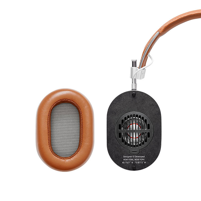 MH40 Wireless Over Ear Headphone - SIlver/Brown MH40S2-W