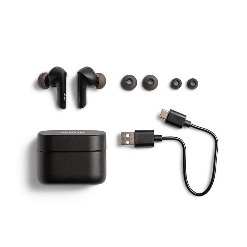 DENON (デノン) AH-C630W （ブラック） AHC630WBKEM｜イヤホン (Earphones)完全ワイヤレスイヤホン (True  Wireless Stereo)｜フジヤエービックネットショップ