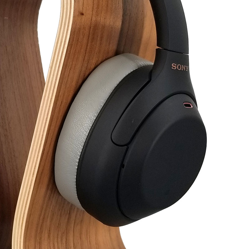 SONY WH1000XM4用イヤーパッド デコニチョイスレザー・グレー EPZ-XM4-CHL-GD