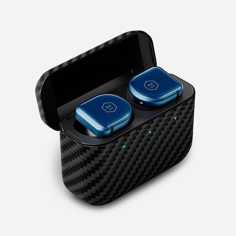 MW08 Sport True Wireless Earphones - Blue Sapphire Glass [MW08SPORT-BLUE]