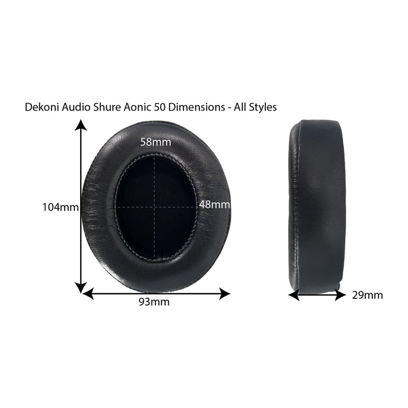 Shure Aonic ANC Wireless 用デコニチョイスレザー・イヤーパッド [EPZ-AONIC-CHL]