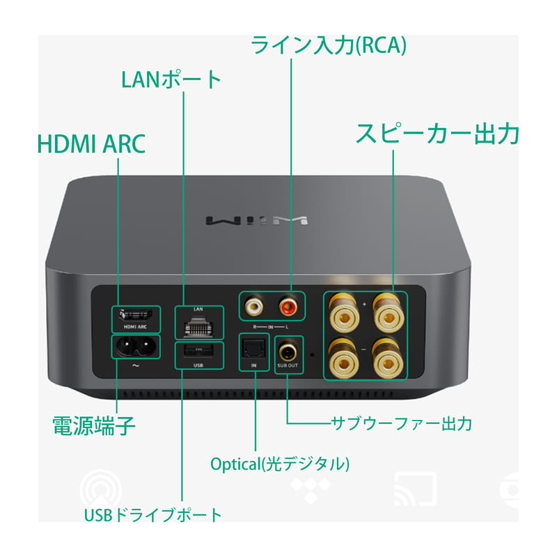 WiiM AMP Silver