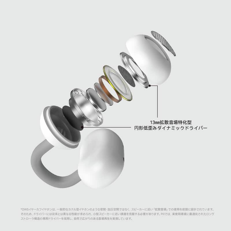 Pill ミュージックカプセル レッド