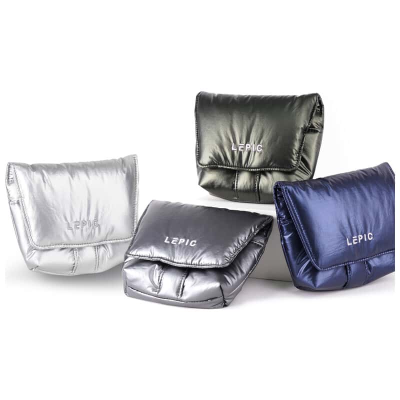 LEPIC IEM SNAP POUCH Charcoal Gray [LPC-SP-GRY]