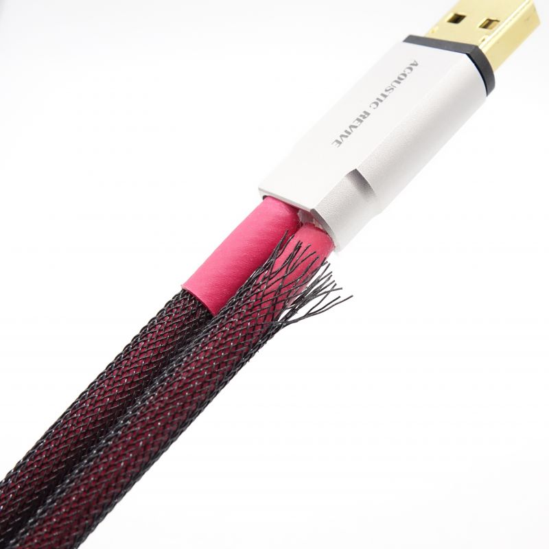 ACOUSTIC REVIVE USB-1.0 PL-TripleC 1m ケーブル・シールド