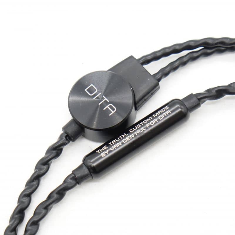 Dita truth replacement cable 2pin SILVER（Dita Truth 交換
