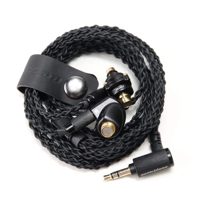 HS1657CU Mat Black&Gold [ACO-HS1657CU-BLK]