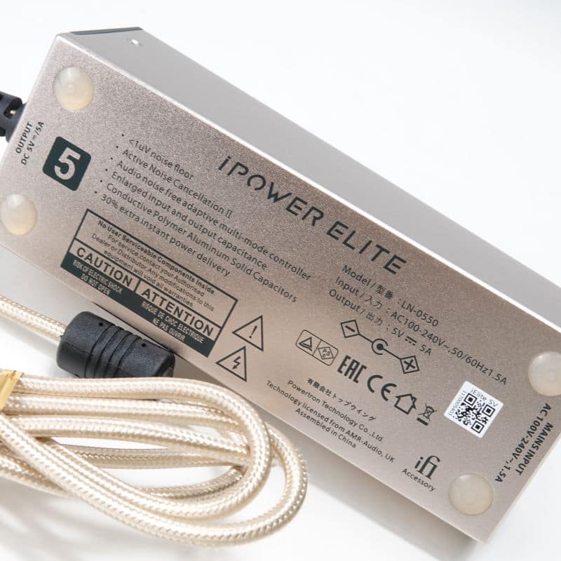 【新品・未使用】 iFi iPower Elite 5V/5A シュリンク付 SilentPower iPOWER ELITE ACアダプター – CORE オーディオコア
