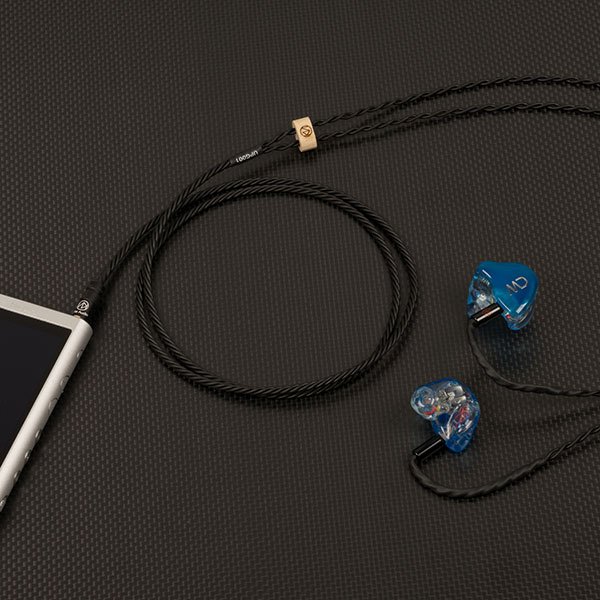 Brise Audio UPG001SE イヤフォンリケーブル 3極Φ3.5mmプラグ-2PIN【UPG1SE335-2P】