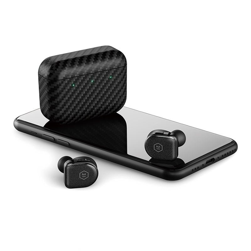 MW08 Sport True Wireless Earphones - Black Sapphire Glass [MW08SPORT-BLACK]