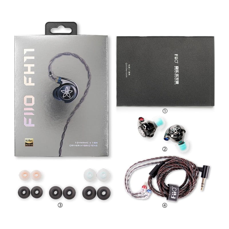 FH11 Black [FIO-IEM-FH11-B]