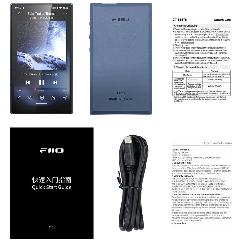 M21 Dark Blue [FIO-M21-L]（2025年6月20日発売予定）