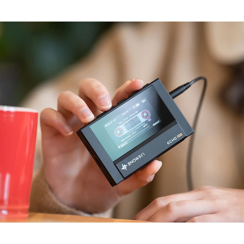 【新品】FiiO SKY ECHO MINI ポータブルプレーヤー・黒色 FIIO Snowsky ECHO MINI ［ハイレゾ対応 / 8GB］ Black FIO
