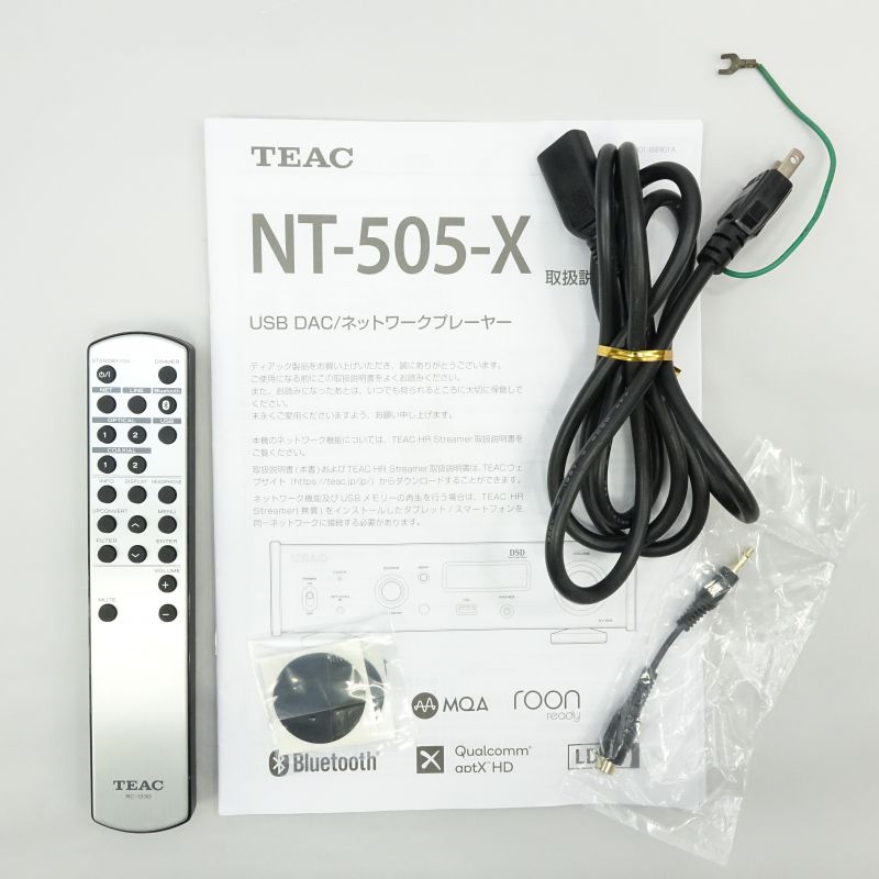 79%OFF!】 TEAC NT-505-X B USB DAC ネットワークプレーヤー