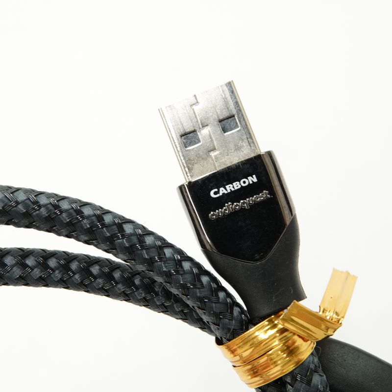 audioquest USB 2 Carbon 0.75m AtoB [USB2/CAR/0.75M/AB] 中古