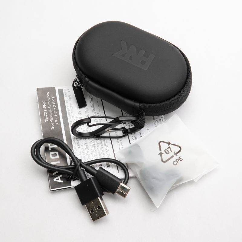 AVIOT アビオット TE-ZX1-PNK トゥルーワイヤレスイヤホン