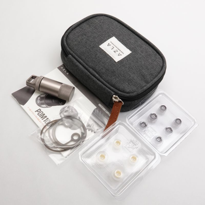 POM1000 Earplug Gun Metal [AZL-POM1000-GM]