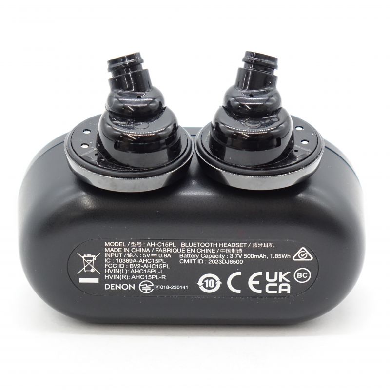 ☆新品未開封シュリンク有　DENON Perl Pro デノン　AH-C15PL DENON(デノン) AH-C15PL ブラック DENON PerL Pro パーソナライズ機能