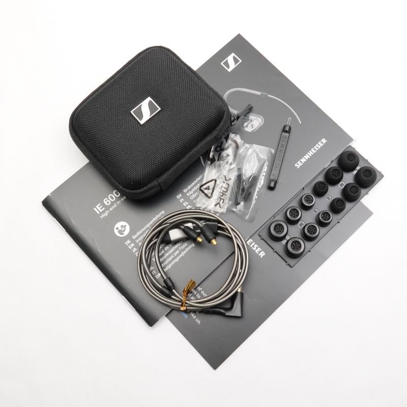 SENNHEISER IE600 【中古:コンディションA】 Sennheiser IE 600 Wired Audiophile Headphones - Silver for