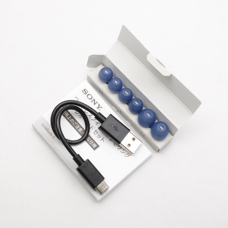 SONY LinkBuds S アースブルー [WF-LS900N LC] 中古 240001194828