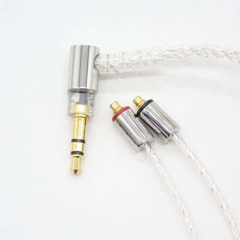 シルバーコートケーブル L3.5mm-MMCX [C106 MS12AZCLEH]
