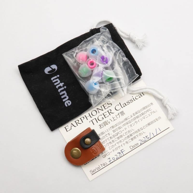 intime×UTSUSEMI EARPHONES TIGER Classical