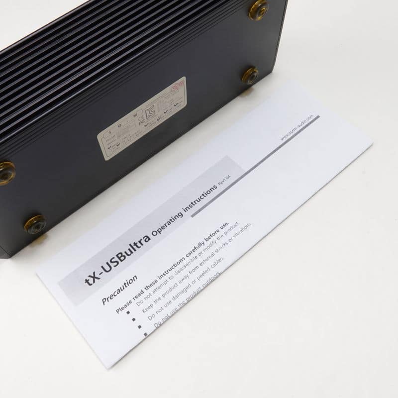 tX-USBultraスペシャルエディション銀線仕様 [tX-USB Ultra-SP-SV/Clock]