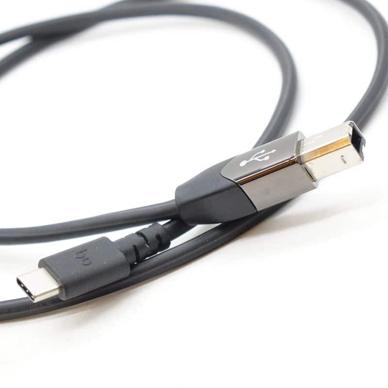 AudioQuest USBケーブル USB2/CAR/0.75M 中古美品 audioquest USB 2 Carbon 0.75m CtoB [USB2/CAR/0.75M/CB] AB+ランク