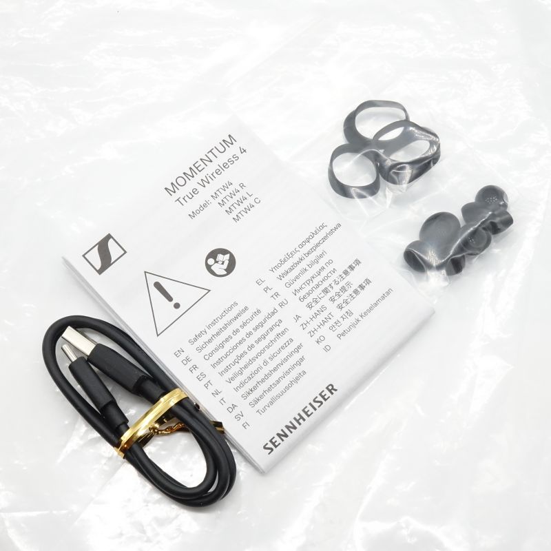 SENNHEISER MOMENTUM True Wireless 4 [MTW4 Black Graphite] AB+