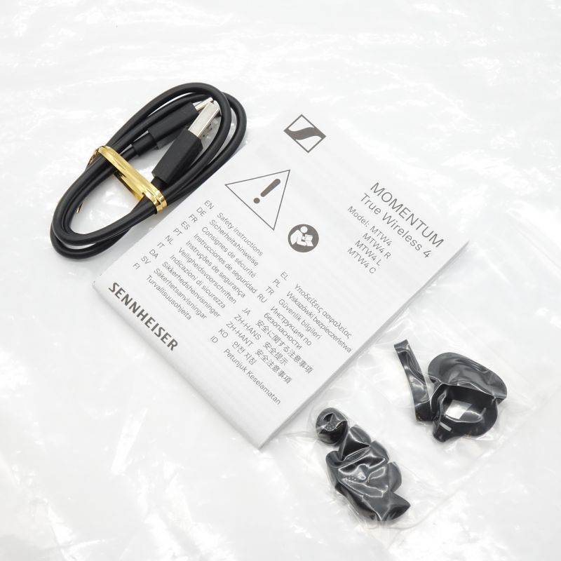 SENNHEISER MOMENTUM True Wireless 4 [MTW4 Black Graphite] AB+