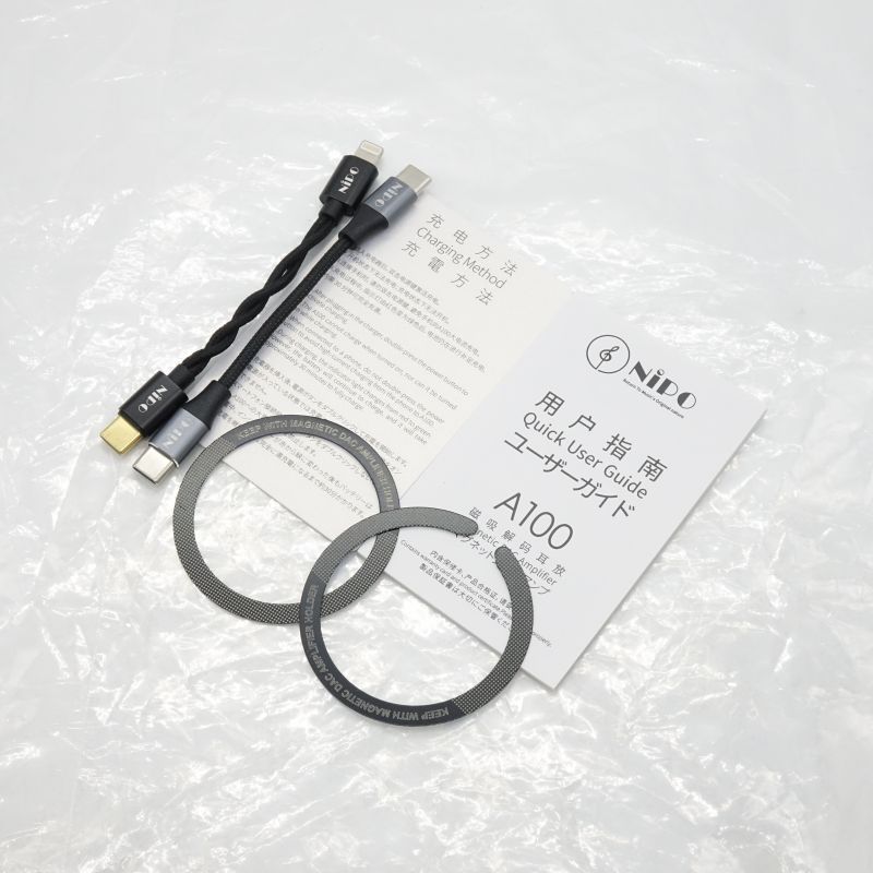 NIPO A100 ブラック　非売品ケース&ケーブル付き NiPO A100 ブラック｜新品通販フジヤエービック