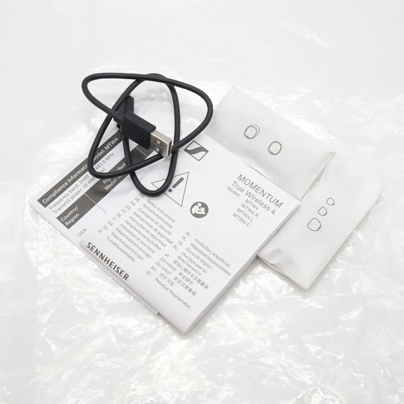 MOMENTUM True Wireless 4 [MTW4 Black Graphite]
