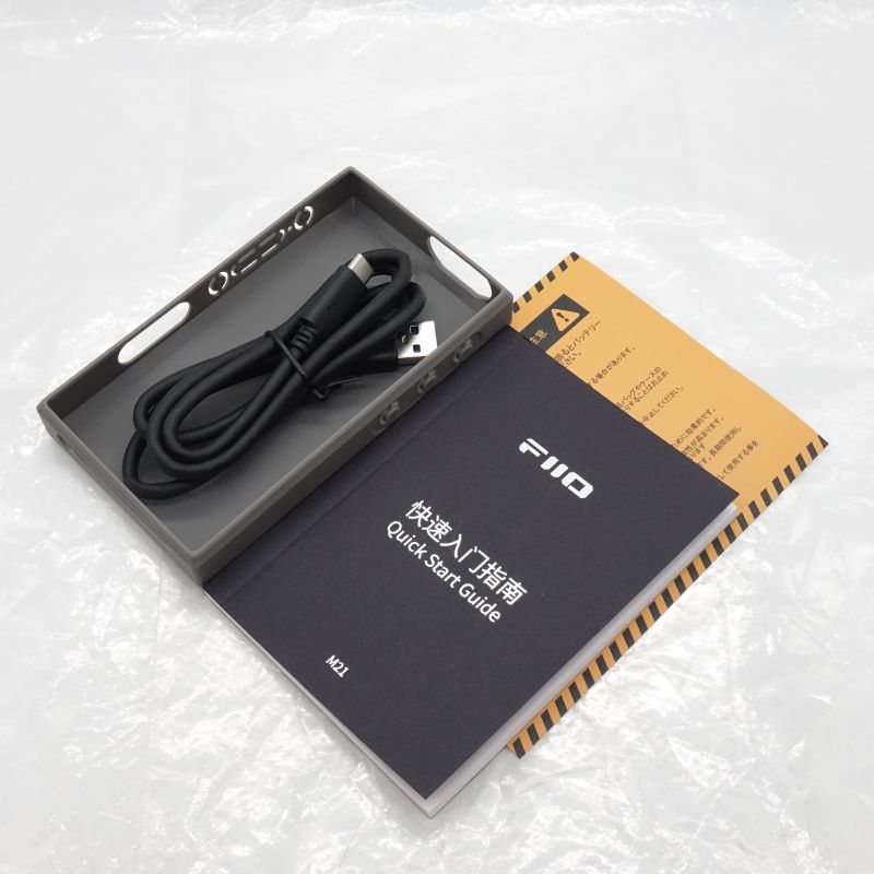 FiiO M21 Titanium Gold 保証書/ケーブル/micro SD FiiO M21 Titanium Gold 保証書/ケーブル/micro SD FiiO M21 Titanium