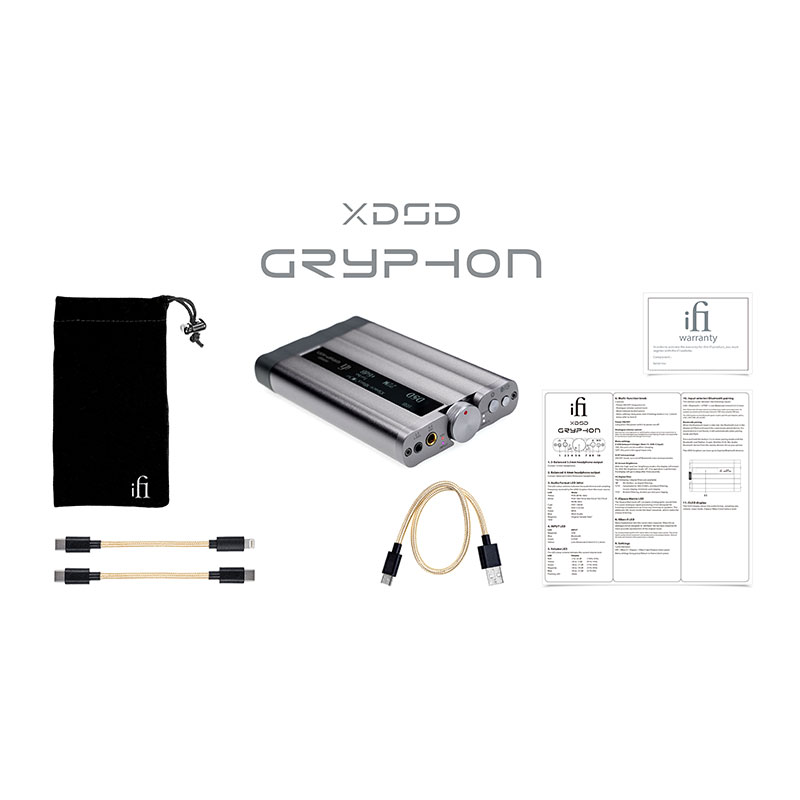 ifi audio xdsd gryphon　ポータブルアンプ