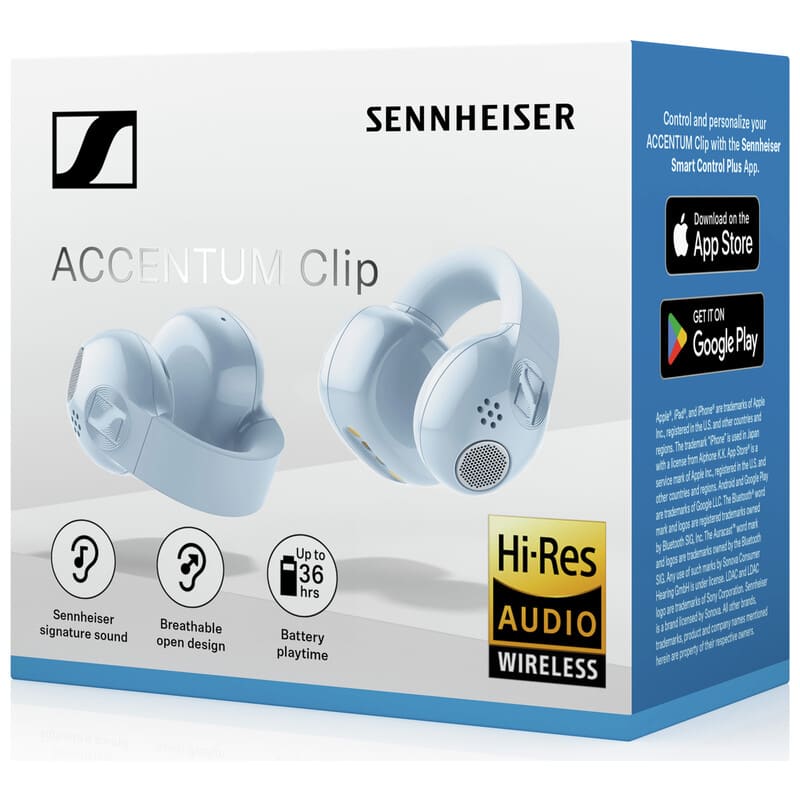 SENNHEISER ACCENTUM Clip Ice Blue [AOWS1 ICE BLUE] 新品｜フジヤ