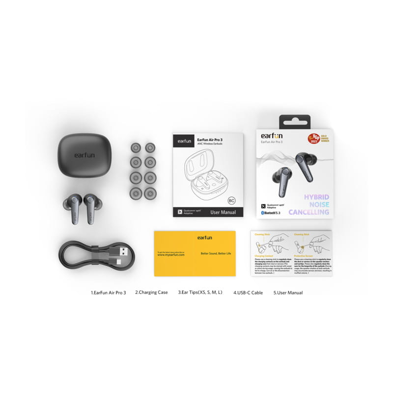 EarFun Air Pro 3 - Black