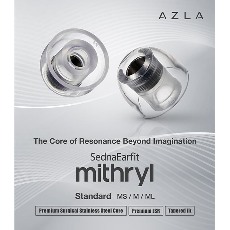 SednaEarfit mithryl Standard [イヤーピース MS/Mサイズ各1ペア] [AZL-MITHRYL-ST-SET-MS]（2025年11月8日発売予定）