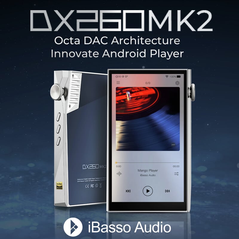 DX260MK2 Silver+Blue