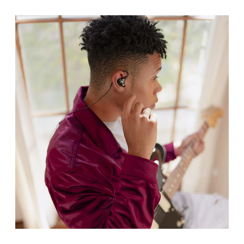 Fender TRACK Professional In-Ear Monitor / Black [TRACK-BLACK]