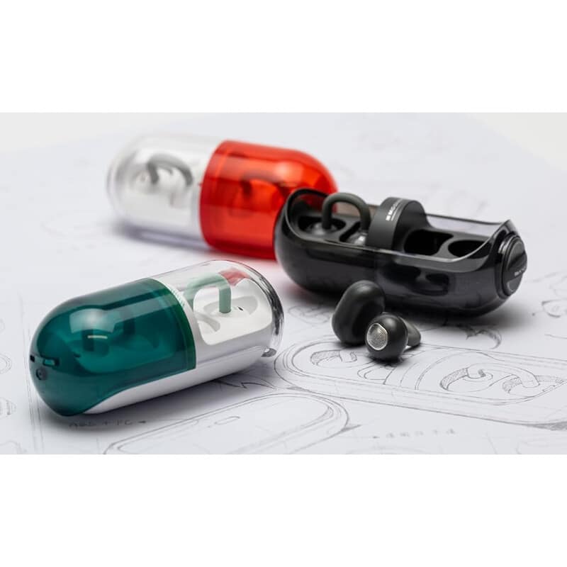 Pill ミュージックカプセル レッド