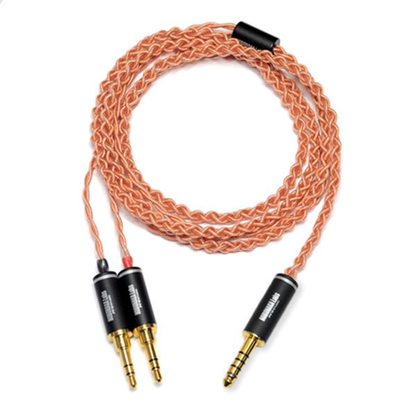 ADVANCE 吹割 (ふきわり) 4.4mm5極バランス/ヘッドホンミニプラグx2 【NLA-FWR】