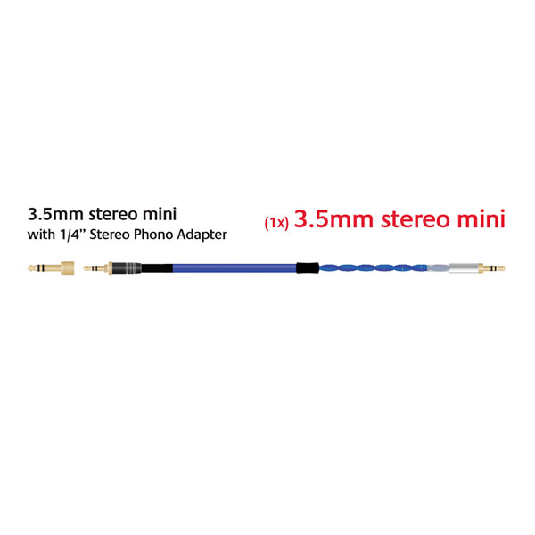 BLUE HEAVEN HEADPHONE CABLE for ULTRASONE 2m