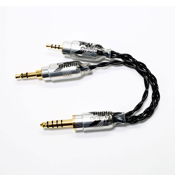 2.5mm+3.5mmGND to 4.4mm ofc cable for oriolus