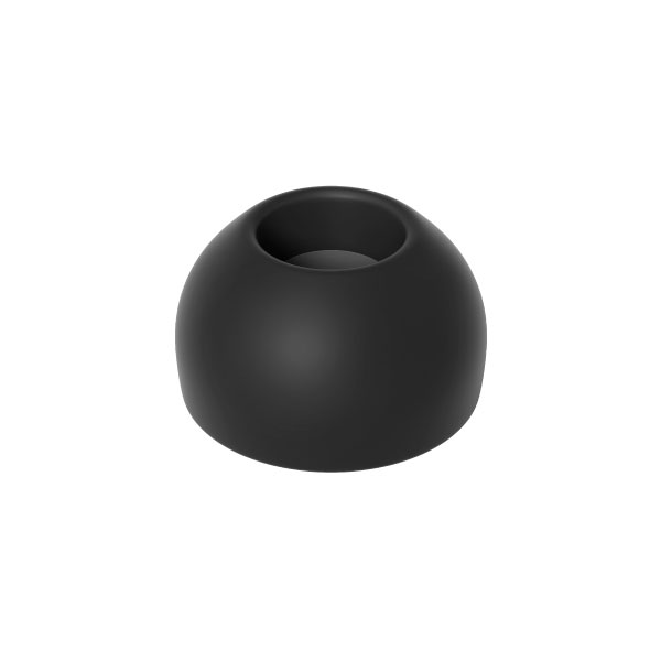 イヤーピース TYPE E 完全ワイヤレス仕様 BLACK ALLサイズ 各1ペア [FI-WEPEBLA]