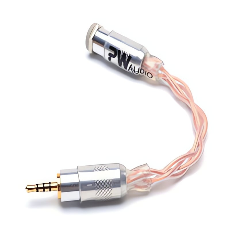 3.5mm balanced female to 2.5mm balanced male with OCC wire