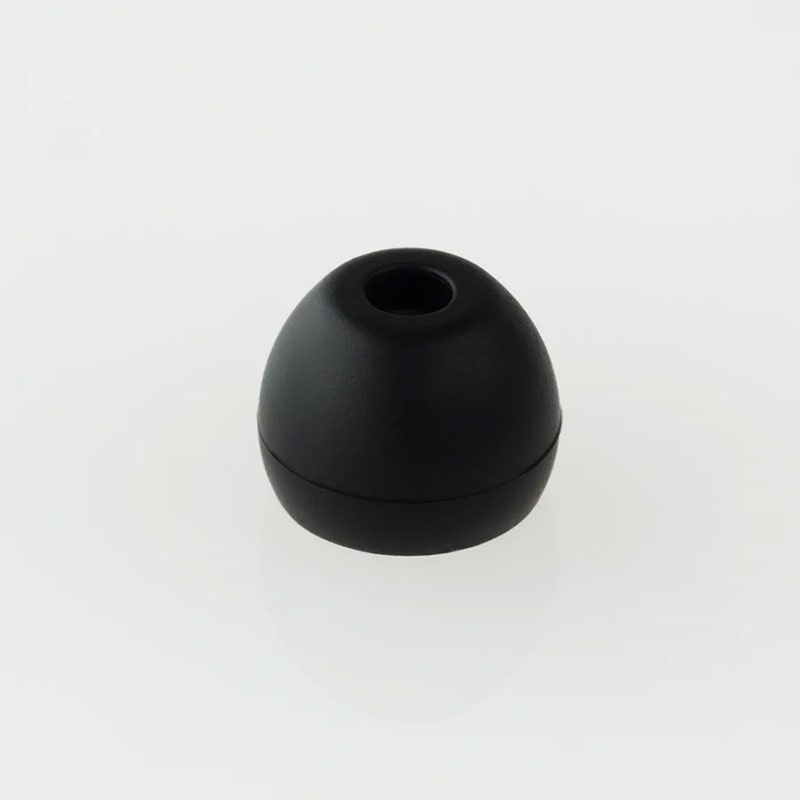 シリコンイヤーピース TYPE E Black ALLサイズ(各サイズx2)